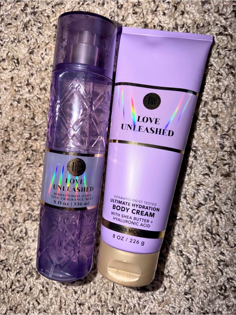 Bath & Body Works Love Unleashed Mist & Body Cream Duo